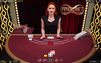 Live Blackjack Gameplay 3